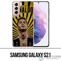 Samsung Galaxy S21 Case - Ronaldo Juventus Poster