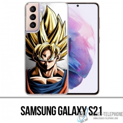 Samsung Galaxy S21 Case - Goku Wall Dragon Ball Super
