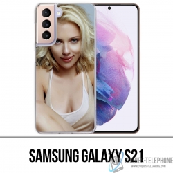Custodia per Samsung Galaxy S21 - Scarlett Johansson Sexy