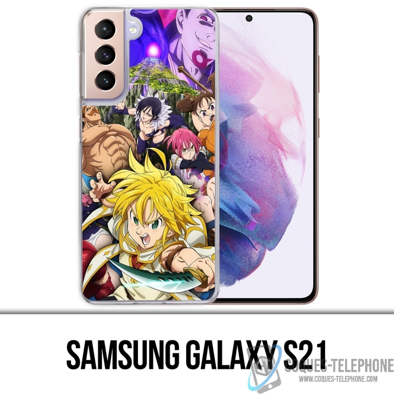 Custodia per Samsung Galaxy S21 - Seven Deadly Sins