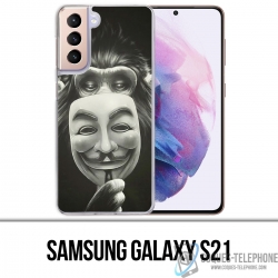 Custodia per Samsung Galaxy S21 - Anonimo Scimmia Scimmia