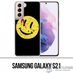 Samsung Galaxy S21 Gehäuse - Smiley Watchmen