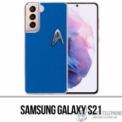 Coque Samsung Galaxy S21 - Star Trek Bleu