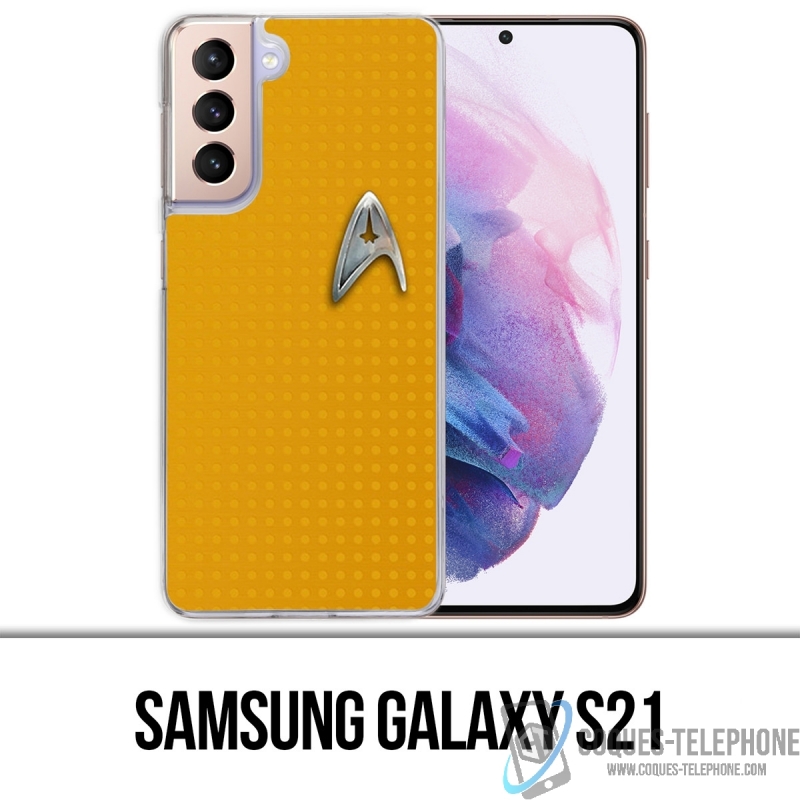 Custodia per Samsung Galaxy S21 - Star Trek gialla