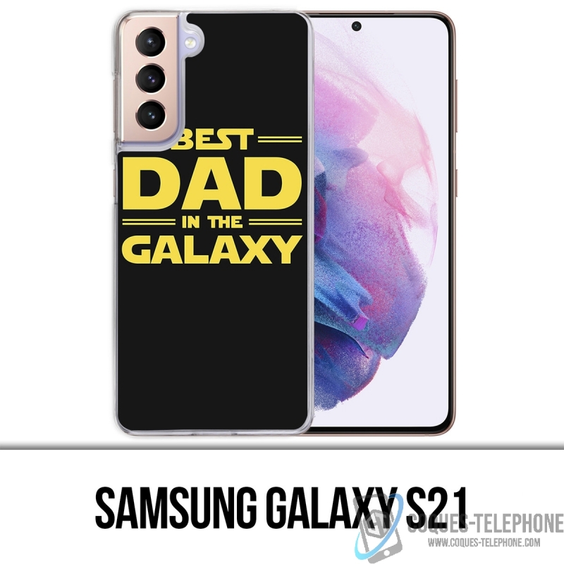 Funda Samsung Galaxy S21 - Star Wars Best Dad In The Galaxy