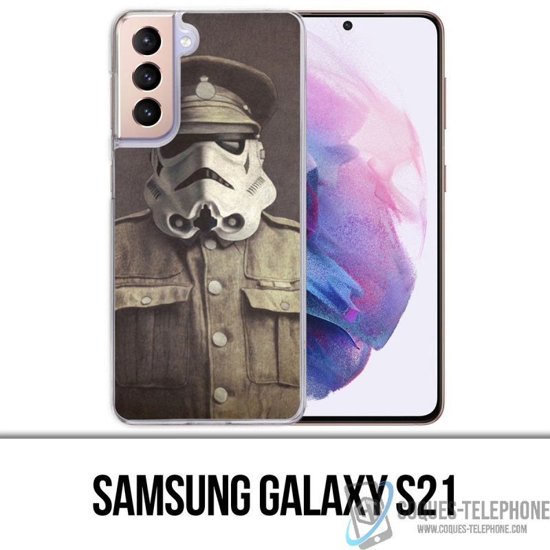 Samsung Galaxy S21 Case - Star Wars Vintage Stromtrooper