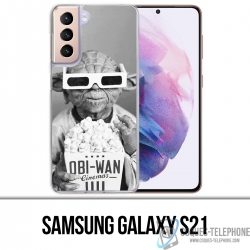Coque Samsung Galaxy S21 - Star Wars Yoda Cinéma