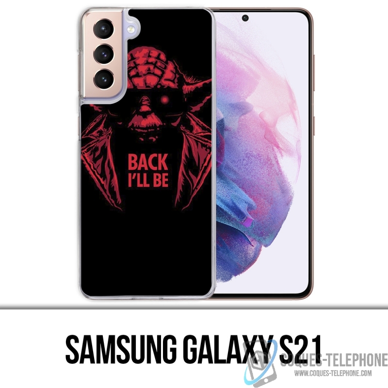 Funda Samsung Galaxy S21 - Terminator Yoda de Star Wars
