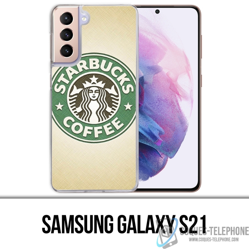 Custodia per Samsung Galaxy S21 - Logo Starbucks