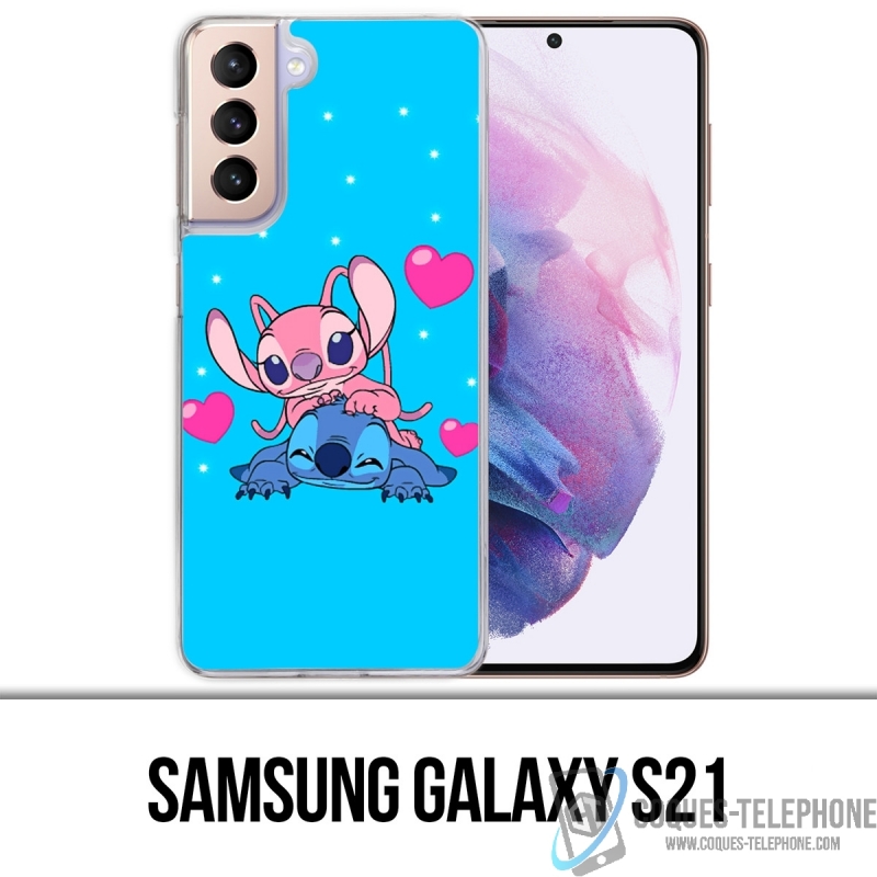 Funda Samsung Galaxy S21 - Stitch Angel Love