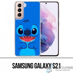 Funda Samsung Galaxy S21 - Azul puntada