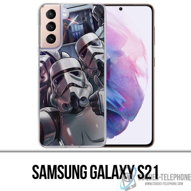 Custodia per Samsung Galaxy S21 - Stormtrooper Selfie