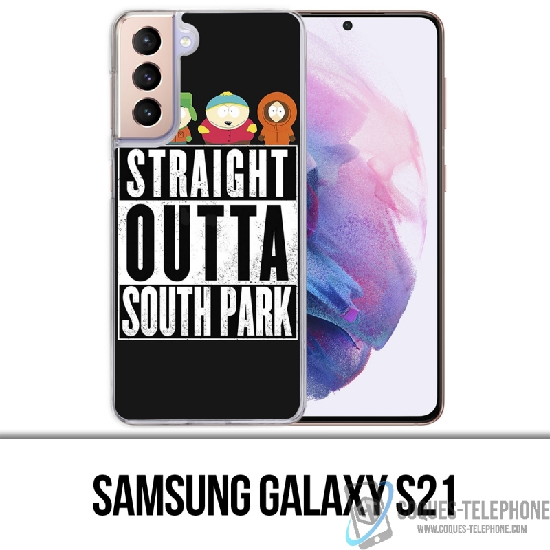 Coque Samsung Galaxy S21 - Straight Outta South Park