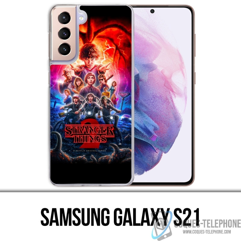 Coque Samsung Galaxy S21 - Stranger Things Poster 2