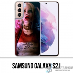 Funda Samsung Galaxy S21 - Escuadrón Suicida Harley Quinn Margot Robbie