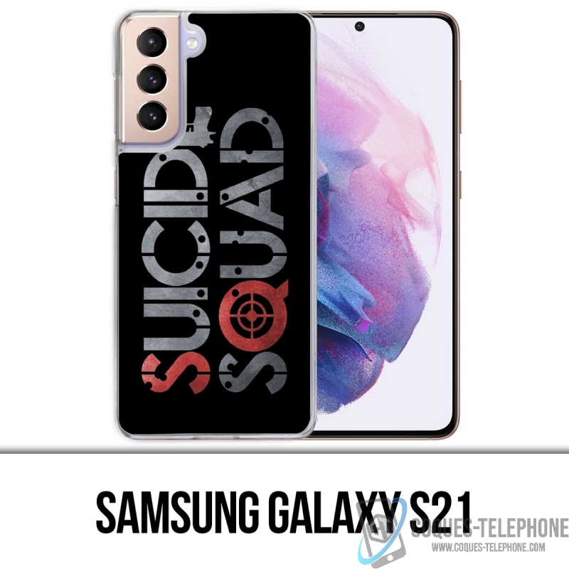 Coque Samsung Galaxy S21 - Suicide Squad Logo