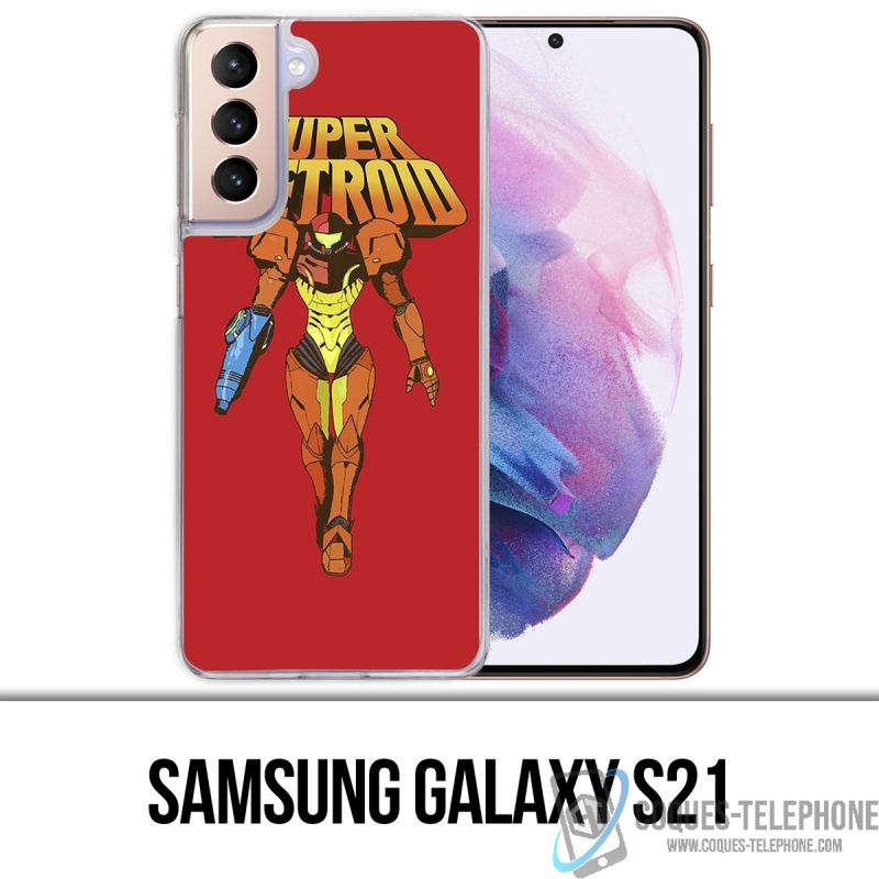 Coque Samsung Galaxy S21 - Super Metroid Vintage