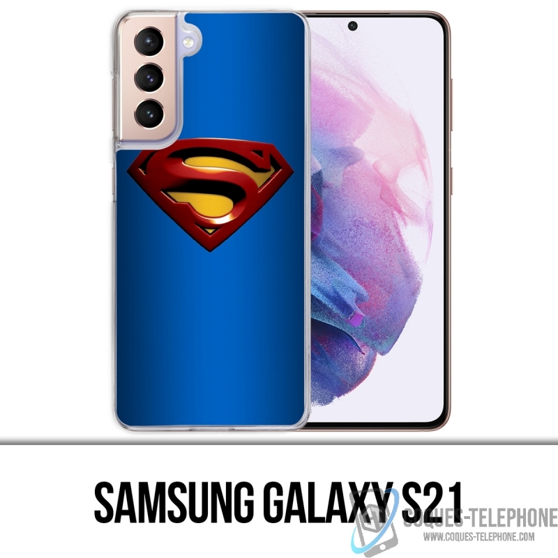 Coque Samsung Galaxy S21 - Superman Logo