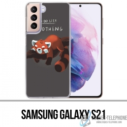 Samsung Galaxy S21 Case - To Do Liste Panda Roux
