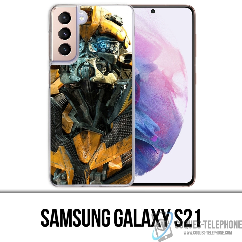 Custodia per Samsung Galaxy S21 - Transformers Bumblebee