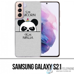 Custodia per Samsung Galaxy S21 - Unicorno Ninja Panda Unicorno