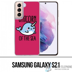 Samsung Galaxy S21 Case - Einhorn des Meeres