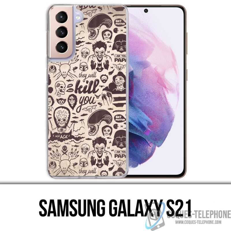 Coque Samsung Galaxy S21 - Vilain Kill You