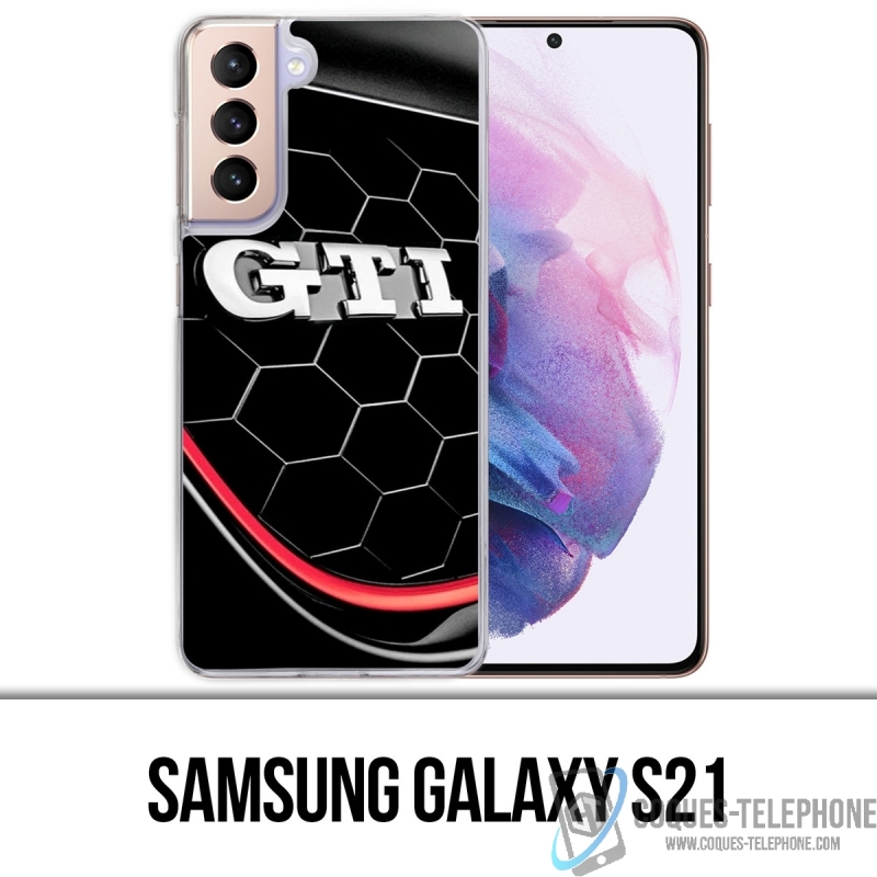 Custodia per Samsung Galaxy S21 - Logo Vw Golf Gti