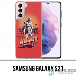 Funda Samsung Galaxy S21 - Saludos de Walking Dead desde Atlanta