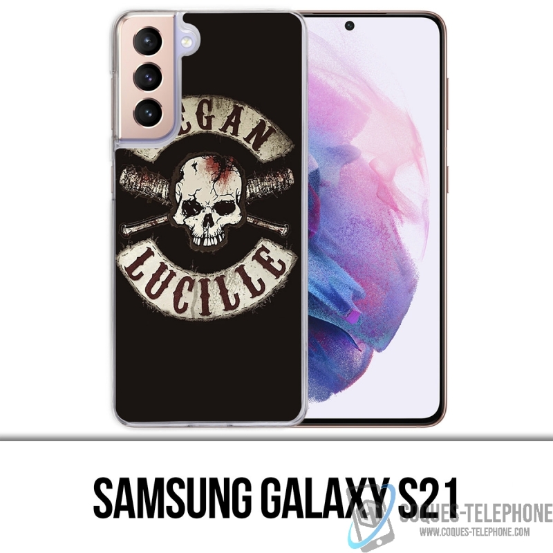 Funda Samsung Galaxy S21 - Walking Dead Logo Negan Lucille