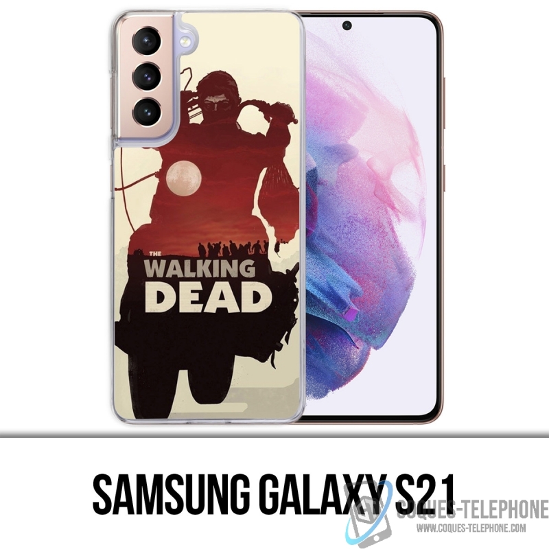 Coque Samsung Galaxy S21 - Walking Dead Moto Fanart