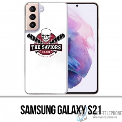 Custodia per Samsung Galaxy S21 - Walking Dead Saviors Club