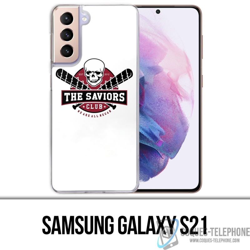 Funda Samsung Galaxy S21 - Walking Dead Saviors Club