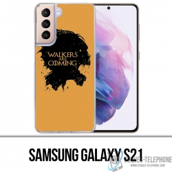 Coque Samsung Galaxy S21 - Walking Dead Walkers Are Coming