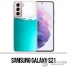Custodia per Samsung Galaxy S21 - Acqua