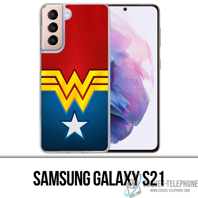 Custodia per Samsung Galaxy S21 - Wonder Woman Logo
