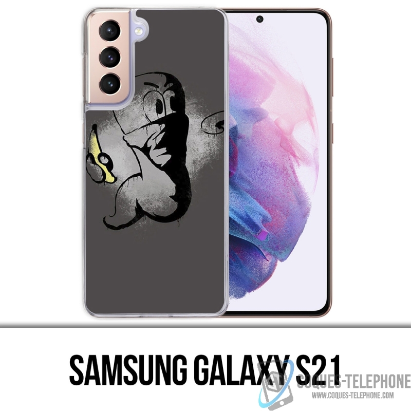 Coque Samsung Galaxy S21 - Worms Tag