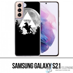 Coque Samsung Galaxy S21 - Zelda Lune Trifoce