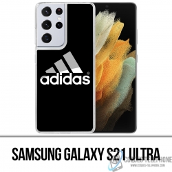 Samsung Galaxy S21 Ultra Case - Adidas Logo Schwarz
