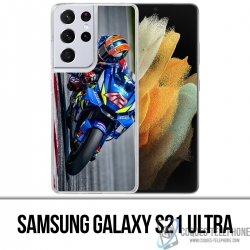 Coque Samsung Galaxy S21 Ultra - Alex Rins Suzuki Motogp Pilote