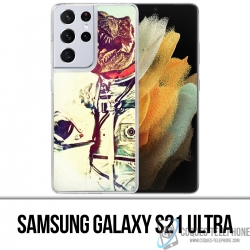 Samsung Galaxy S21 Ultra Case - Tier Astronaut Dinosaurier