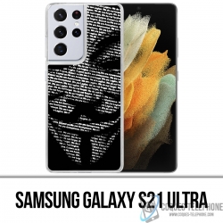 Coque Samsung Galaxy S21 Ultra - Anonymous