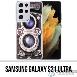 Coque Samsung Galaxy S21 Ultra - Appareil Photo Vintage