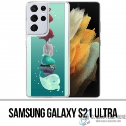 Custodia per Samsung Galaxy S21 Ultra - Ariel La Sirenetta