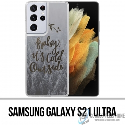 Custodia per Samsung Galaxy S21 Ultra - Baby Cold Outside