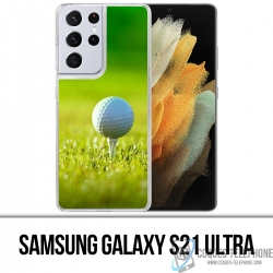 Coque Samsung Galaxy S21 Ultra - Balle Golf