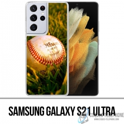 Custodia per Samsung Galaxy S21 Ultra - Baseball