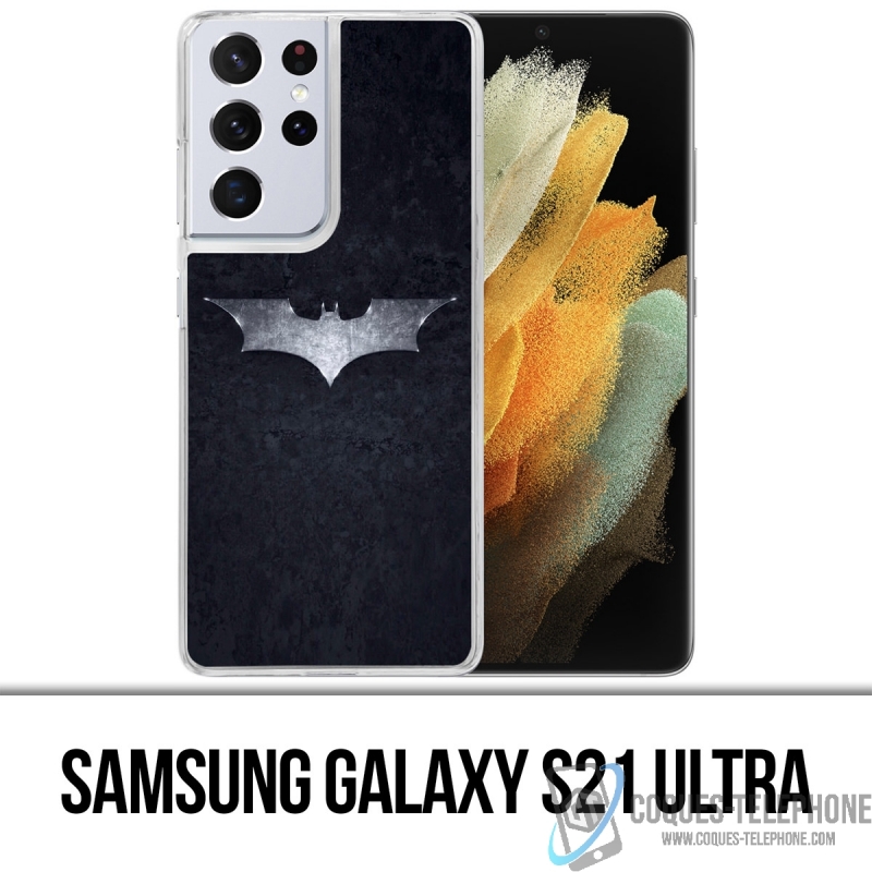 Funda Samsung Galaxy S21 Ultra - Batman Logo Dark Knight