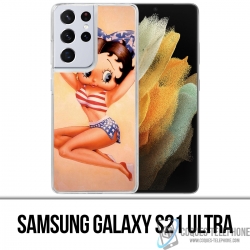 Coque Samsung Galaxy S21 Ultra - Betty Boop Vintage