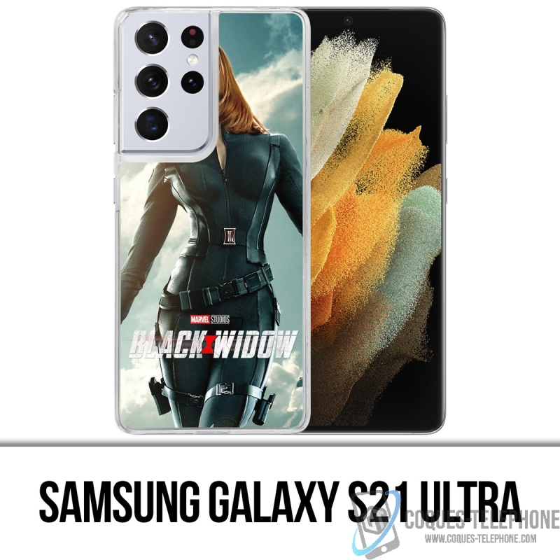 Coque Samsung Galaxy S21 Ultra - Black Widow Movie